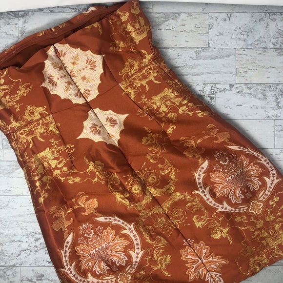 NWT Free People Metallic Strapless Clubwear Dress - Picture 4 of 4